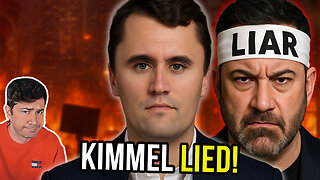 Jimmy Kimmel BLATANTLY LIES About Charlie Kirk On Live TV
