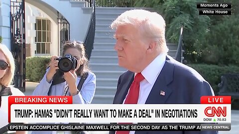 Trump Is Asked About Pardon For Ghislaine Maxwell