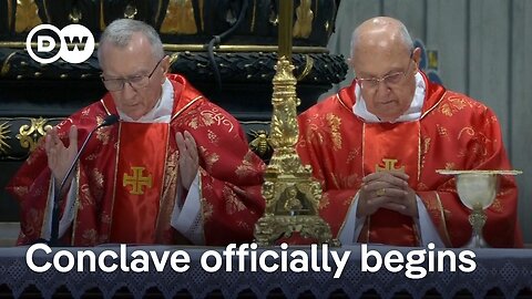 Papal conclave officially begins with morning prayer at Saint Peter's Basilica | DW News