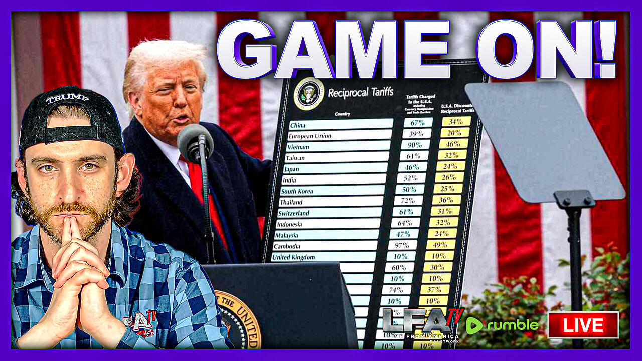 THE ART OF THE TARIFF! | UNGOVERNED 4.7.25 10AM