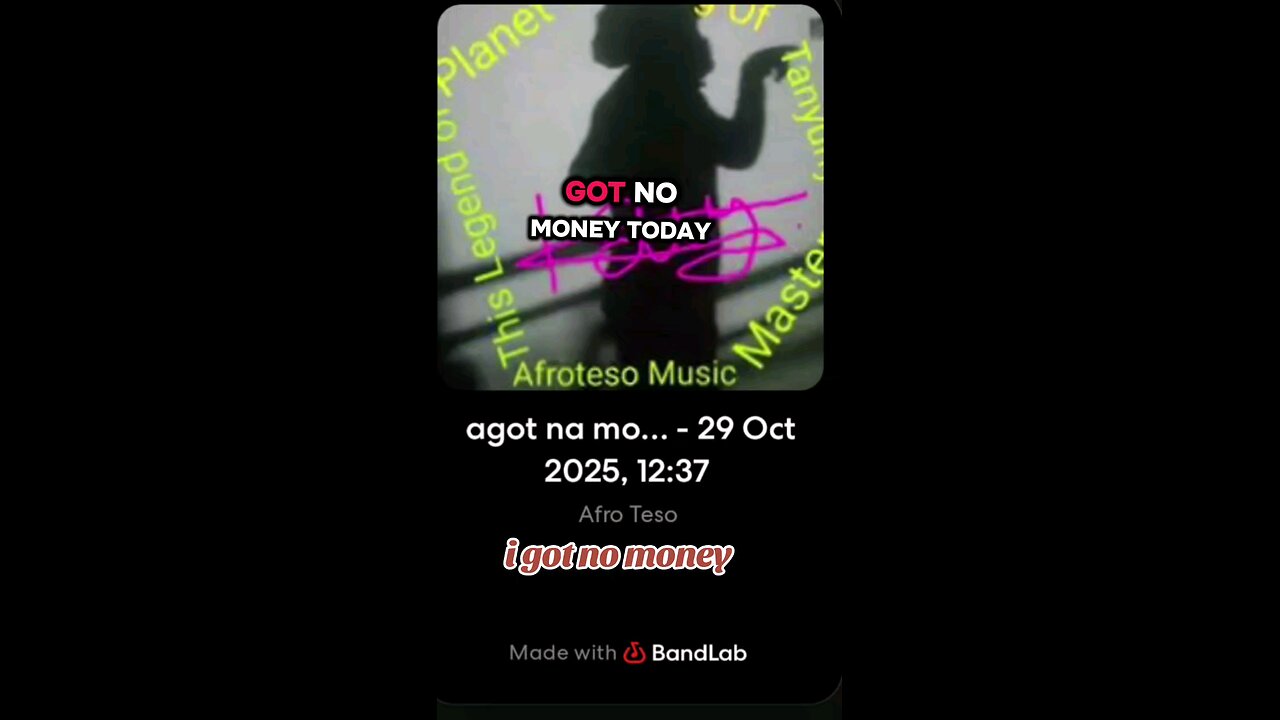 i got no money afroteso song by TLOPEKOTE