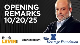 Mark's Opening Remarks - 10/20/25