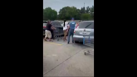 SHOCKING FOOTAGE: Armed Bystander Stops Suspect After Mass Stabbing at Walmart – Watch Video!