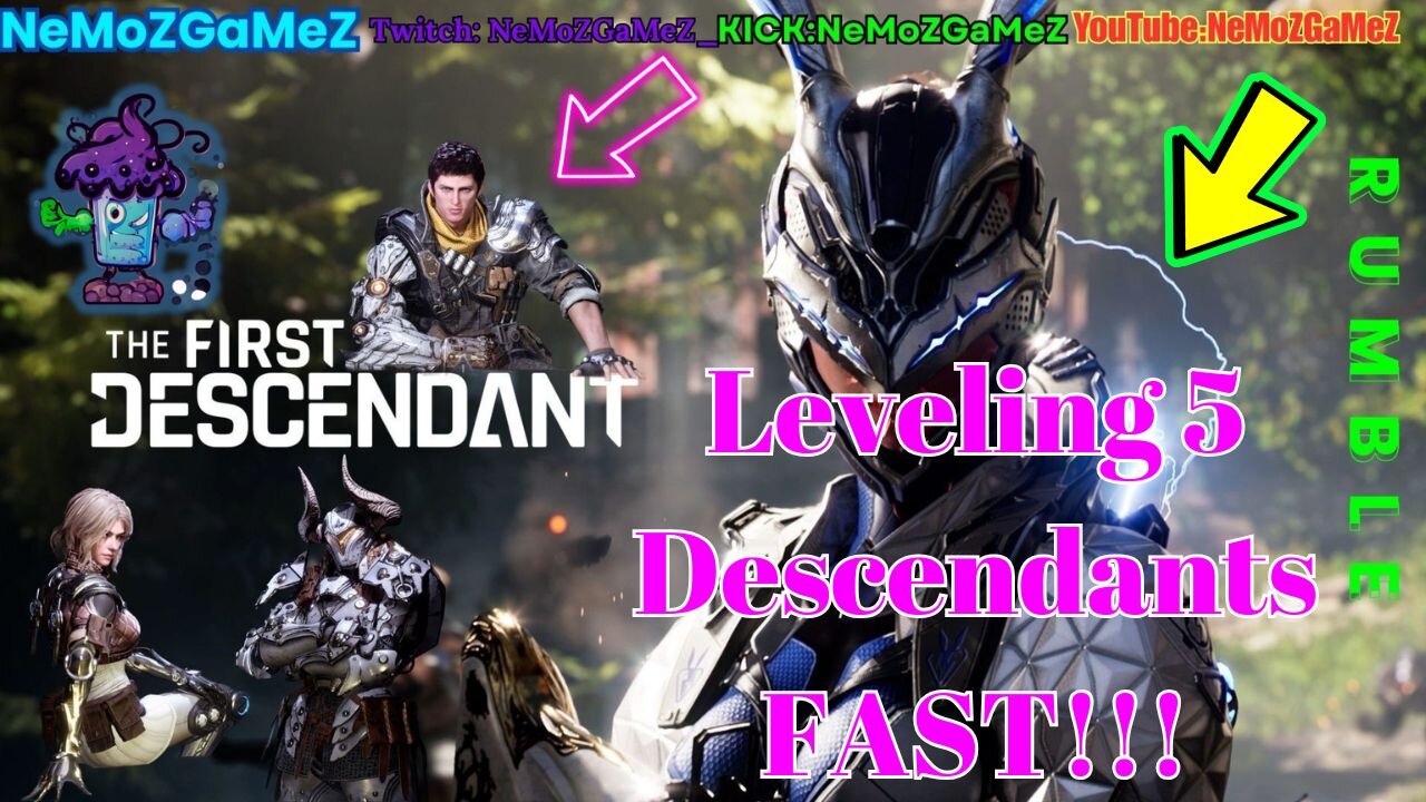 The First Descendant-S3 Leveling 5 Descendant FAST !! AMA