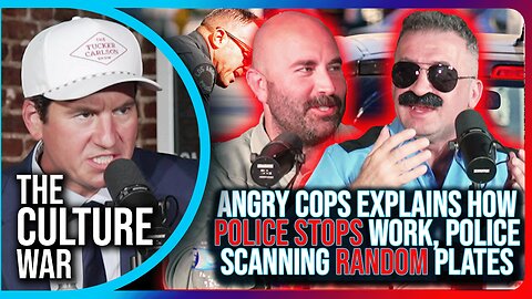 Angry Cops Explains How POLICE Stops Work, Police Scanning RANDOM Plates
