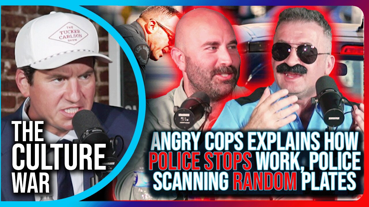 Angry Cops Explains How POLICE Stops Work, Police Scanning RANDOM Plates