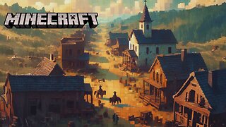 Building a western town in modded Minecraft || PT 2