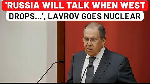 Speech in English: Lavrov Detonates Diplomatic Bomb Hours Before NATO Summit, Humiliates West