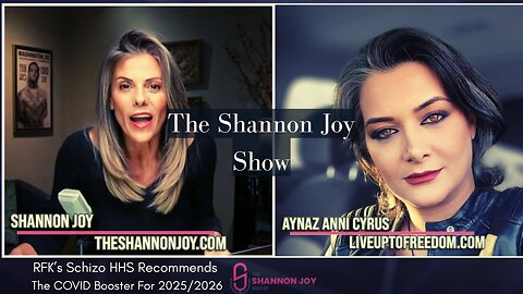 The Shannon Joy Show: RFK’s Schizo HHS Recommends The COVID Booster For 2025/2026