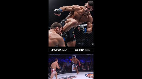 💥 Savage flying knee lands perfectly on the opponent’s jaw