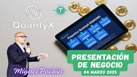 QuantyX — Presentación de Negocio Miguel Paisán 04 Marzo 2025