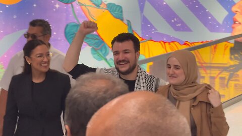 Look who personally accompanied anti-Israel activist Mahmoud Khalil back to NYC