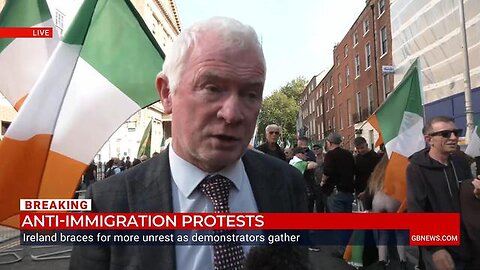 "Dublin Streets Flooded with Irish Citizens Protesting Against Mass Immigration"