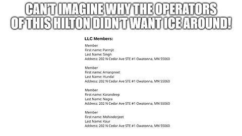 Hilton Axes Hotel From Their Systems After Video Shows Them Continuing To Ban DHS And ICE Agents