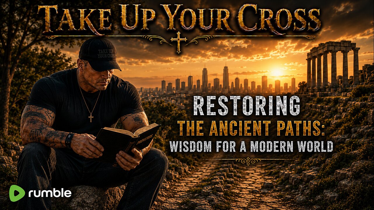 TAKE UP YOUR CROSS- Restoring the Ancient Paths: Wisdom for a Modern World!