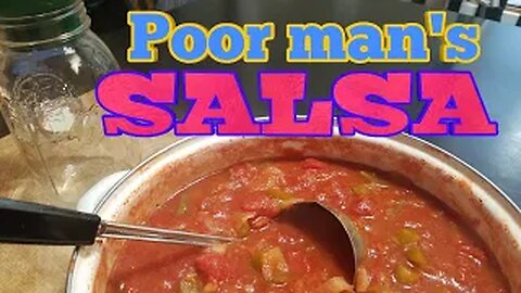 Poor Mans Salsa Recipe