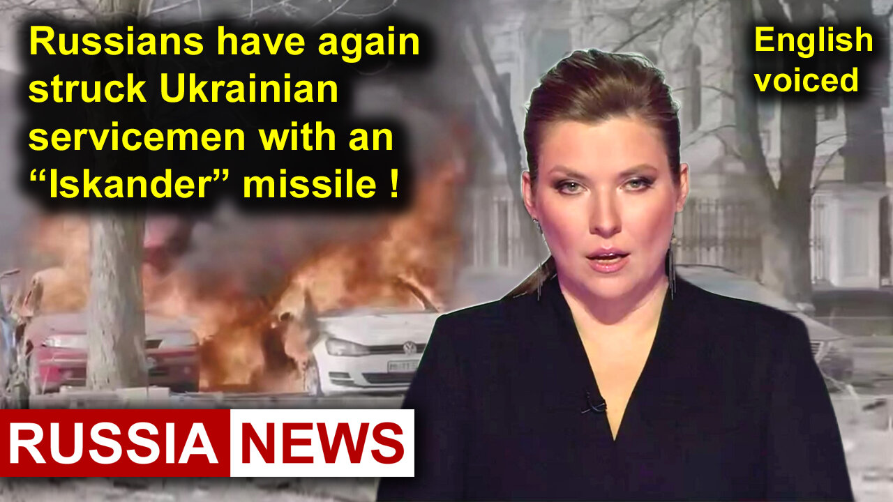 Russians hit a building with Ukrainian servicemen with an Iskander missile again!