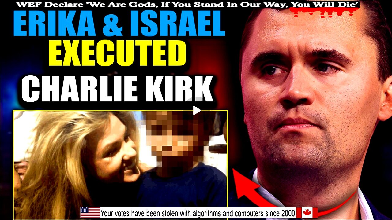 TPUSA Insider: Israel Executed Charlie Kirk Before He Could Expose Erika's Child Trafficking Network