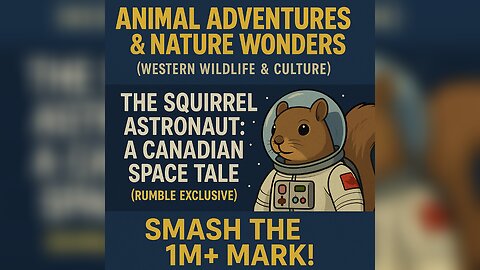 The Squirrel Astronaut: A Canadian Space Tale (Rumble Exclusive)