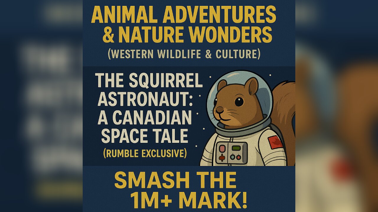 The Squirrel Astronaut: A Canadian Space Tale (Rumble Exclusive)