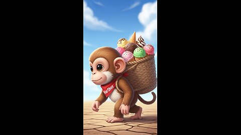 The Monkey Plants an Ice Cream Tree: An Emotional Animated Short Story