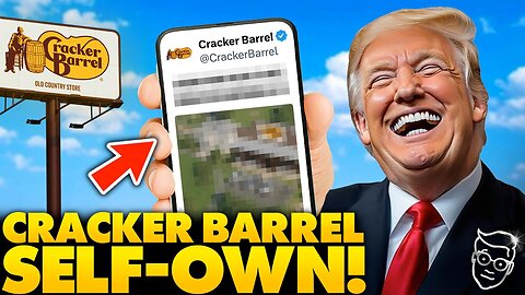 Cracker Barrel Breaks Internet With Hysterical Donald Trump MEME | Woke Re-Brand Backlash OVER?!