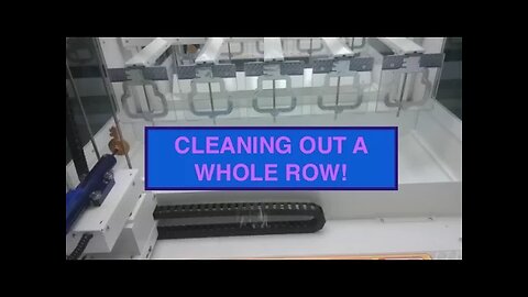 CLEANING OUT THE BOTTOM ROW AT KEYMASTER!