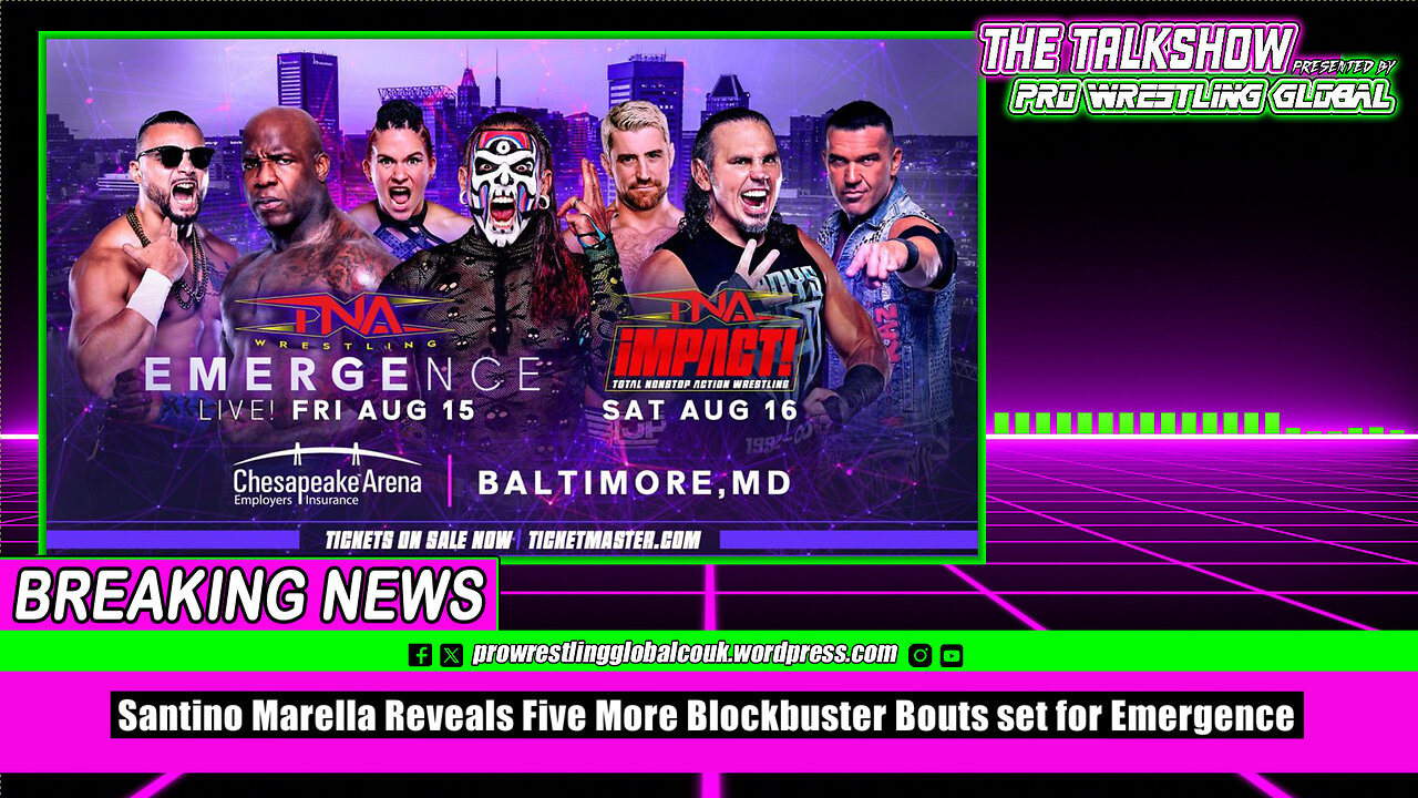 Santino Marella Reveals Five More Blockbuster Bouts set for Emergence
