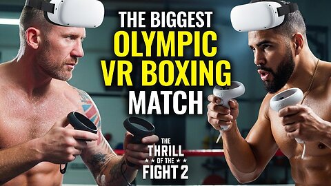 2 Olympic Medalists Fight in VR Boxing (Thrill of the Fight)