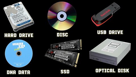 Every Type of Data Storage Explained in 9 Minutes