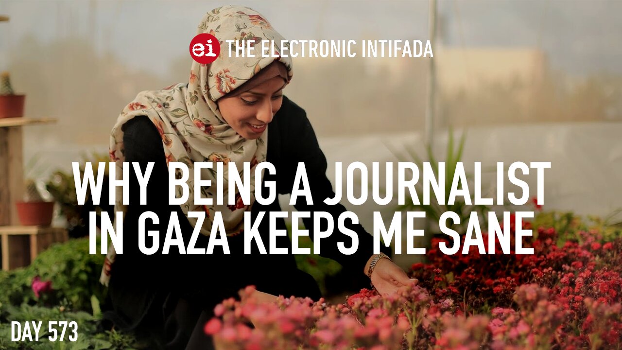 Why being a journalist in Gaza keeps me sane, with Ruwaida Amer