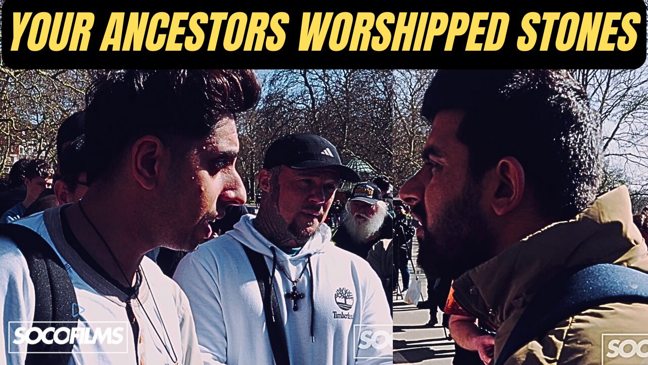 Muslims learning about paganism in Islam & about Christianity | (Ish) | Speakers' Corner