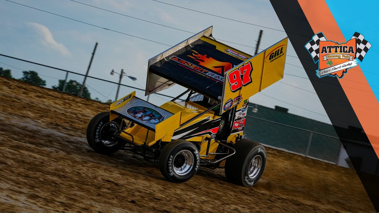 AFCS Sprint Cars And UMP Late Models At Attica Raceway Park (7/4/2025)