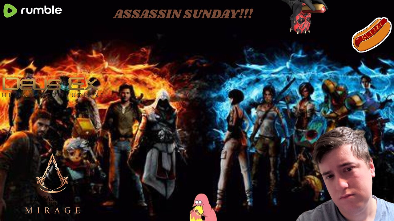 COME TO THE GLIZZY GOBBLERS STREAM AND PREPARE YOURSELFS FOR "ASSASSIN MONDAY!!!"