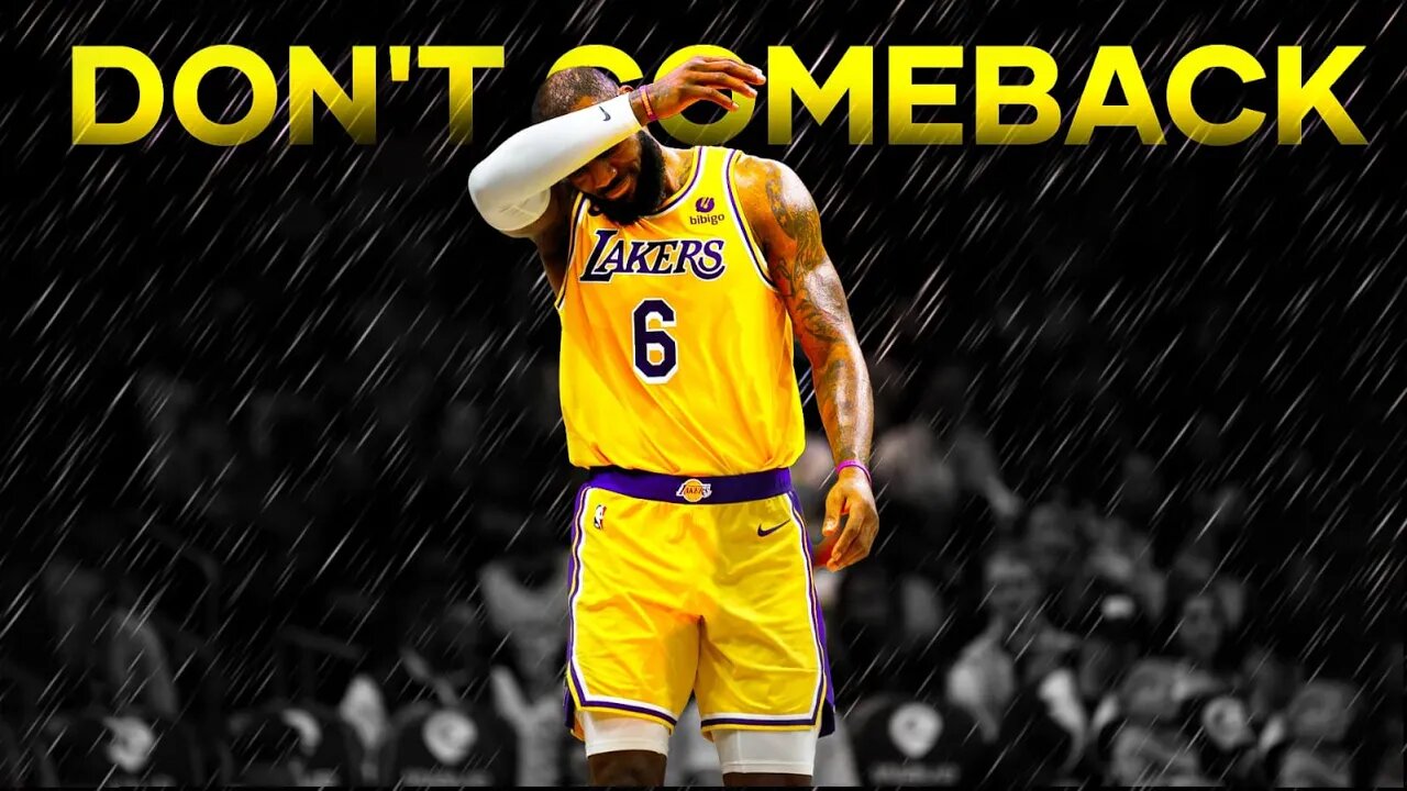 Is LeBron's Time With The Lakers Coming to an Abrupt END?