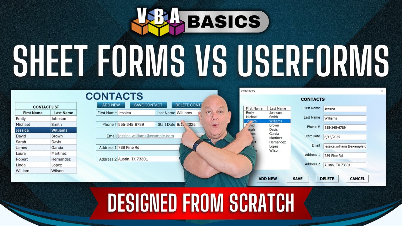 Sheet Forms vs. UserForms: One of These Might Be a BIG Mistake