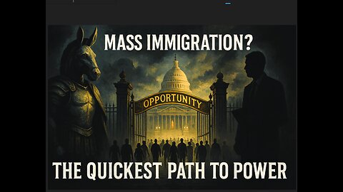 Why the Democratic Party Supports Mass Illegal Immigration. It's all about Power!
