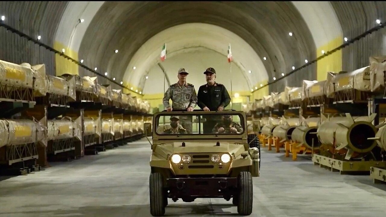 Iran's IRGC Has Revealed Yet Another Secret Underground Missile Base