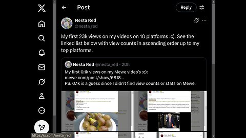 My first 23k views on my videos on 10 platforms