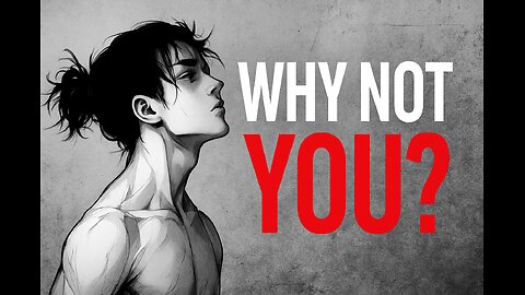 WHY NOT YOU? - Powerful Motivational Speech 2025 | Marcus A. Taylor