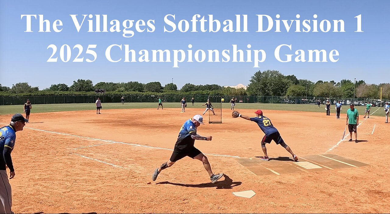 The Villages Florida Division 1 Softball