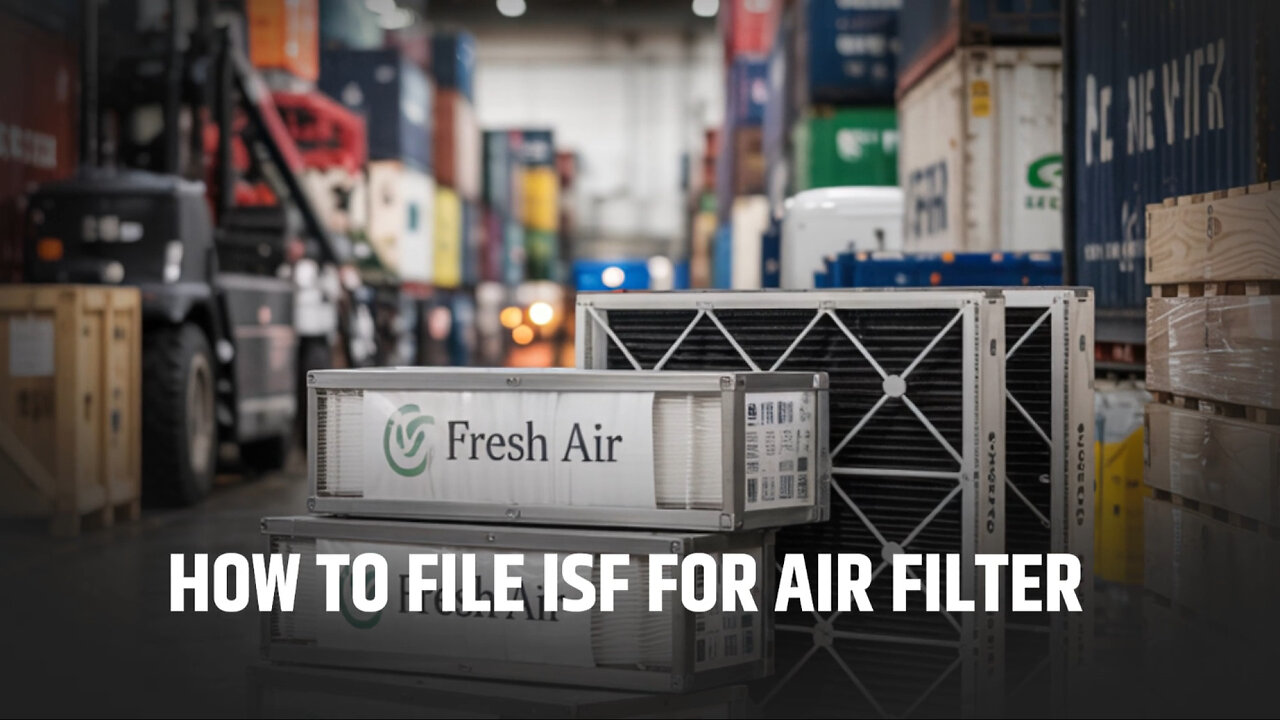 How To File ISF For Air Filter