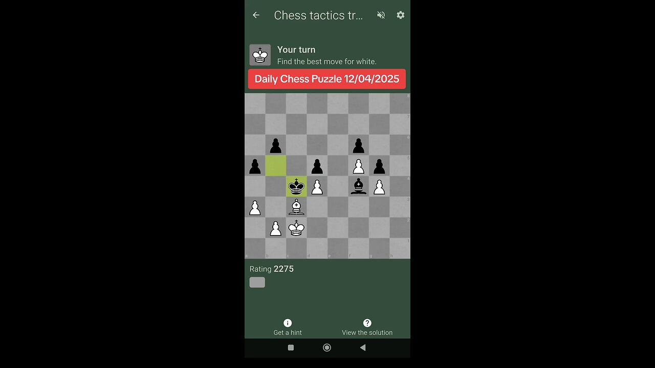 Daily Chess Puzzle 12/04/2025