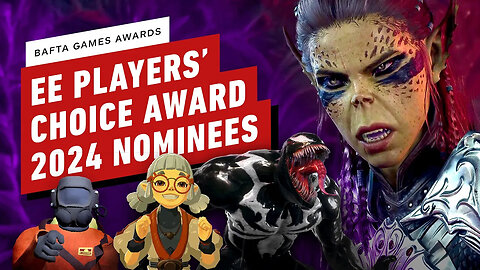 BAFTA Games Awards 2024 - EE Players’ Choice Award Nominees