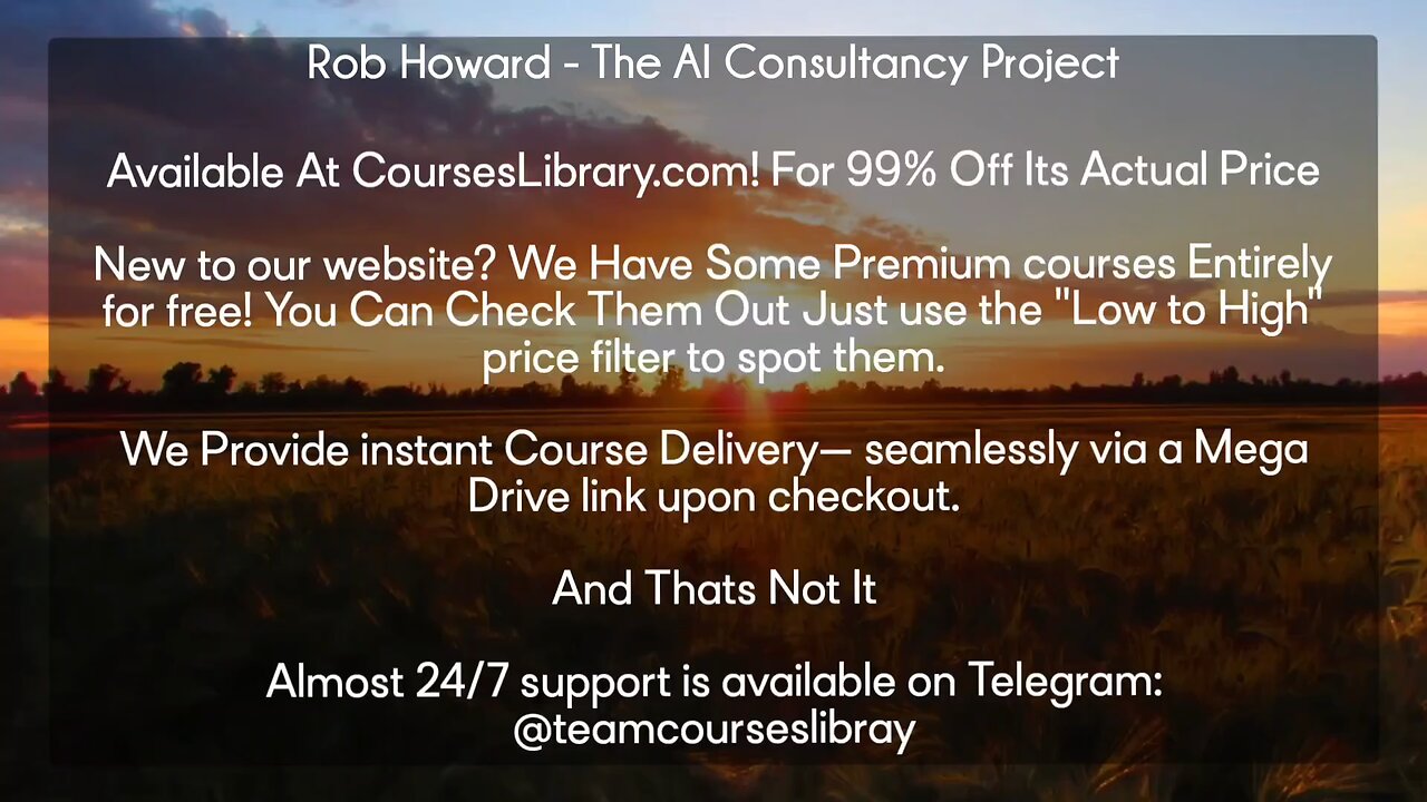 Rob Howard - The AI Consultancy Project