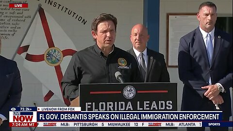 DeSantis Announces New "Deportation Depot" In Florida