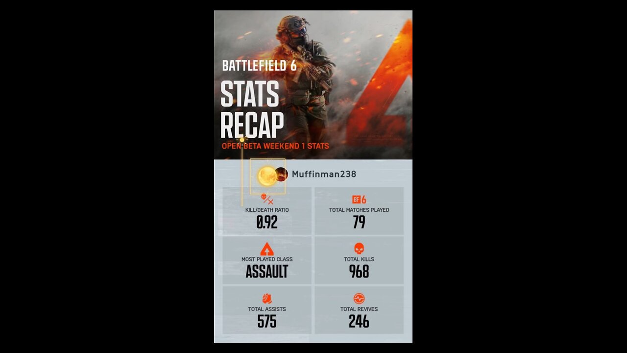 BF6 Stats Recap ✊🔥