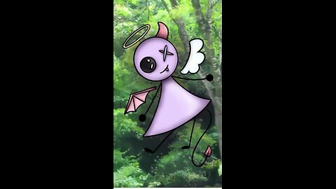Drawing Mystic a Half angle half devil