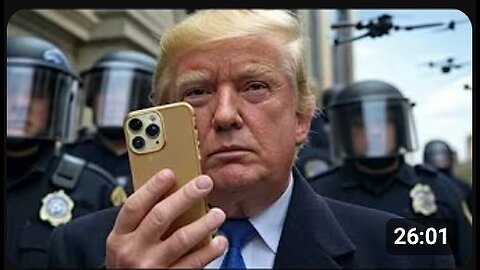WARNING! TRUMP'S MOBILE PHONE IS REALLY PALANTIR'S PRE-CRIME A.I SPYWARE USED TO TARGET INDIVIDUALS!