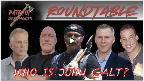 PATRIOT STREET FIGHTER W/ INTEL RT W/ NINO, JOSH REID, MICHAEL JACO, LEWIS HERMES, WHO IS JOHN GALT?